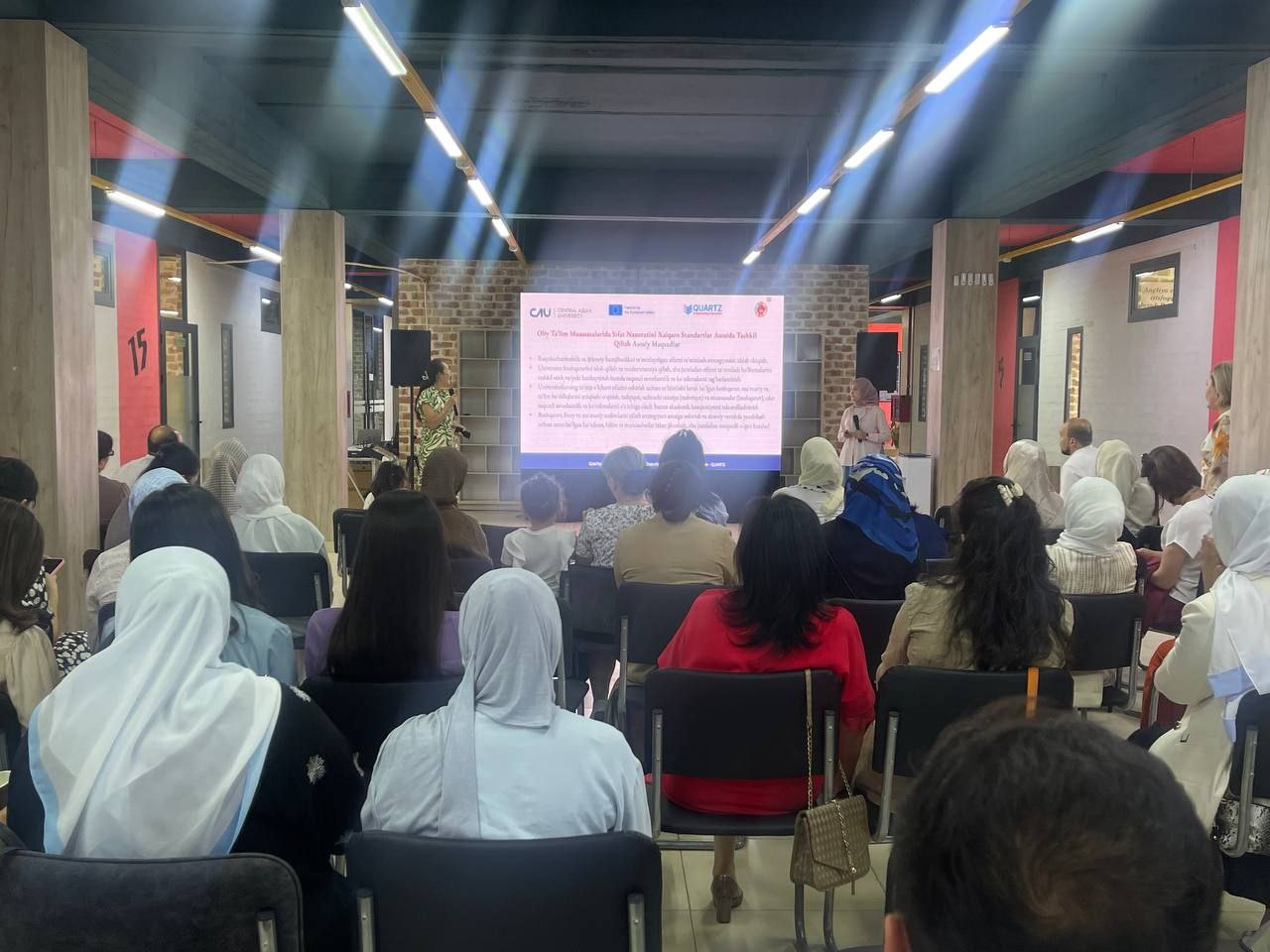 QUARTZ CAU trening seminarida ta’lim sifatini oshirish bo‘yicha muhim yangiliklar