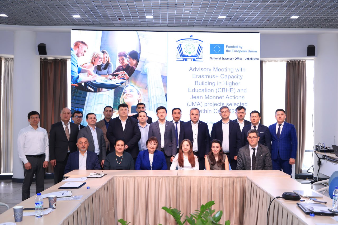 Erasmus+ loyihalari bo‘yicha uchrashuv o‘tkazildi