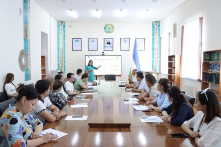 Training Session held at Urgench Branch of TUIT  within the framework of the Erasmus+ QUARTZ Project